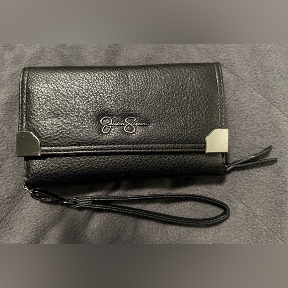 Jessica Simpson Handbags - Jessica Simpson Large Clutch / Wristlet Wallet
